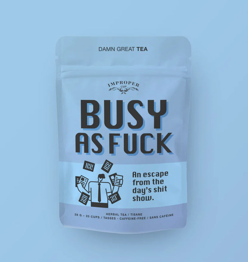 Improper Cup --BUSY AS FUCK