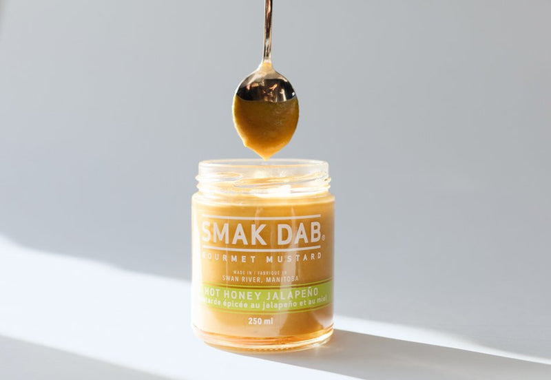 Smak Dab Mustard --Hot Honey Jalapeno