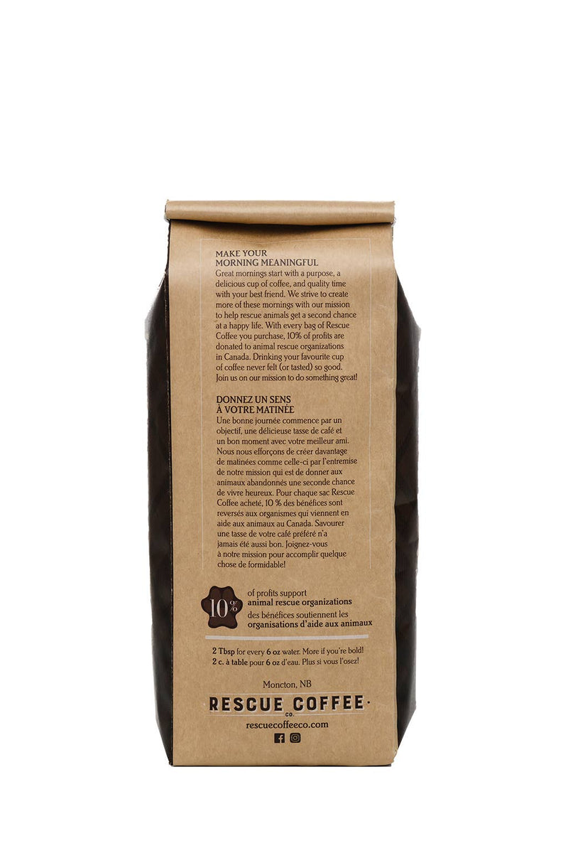 Bark & Bite | Very Dark Roast | 1lb Bag | Organic Coffee: Ground