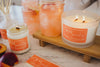 JUST PEACHY SOY WAX CANDLE: 8OZ - SINGLE WICK