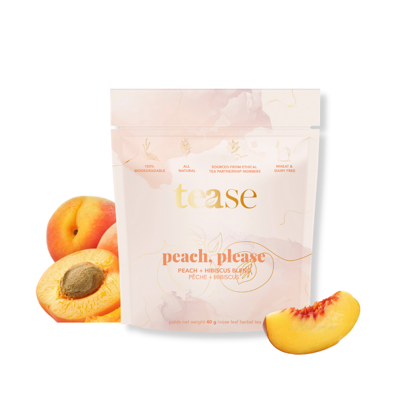 Peach Please Herbal Tea Blend | Spring & Summer Blend
