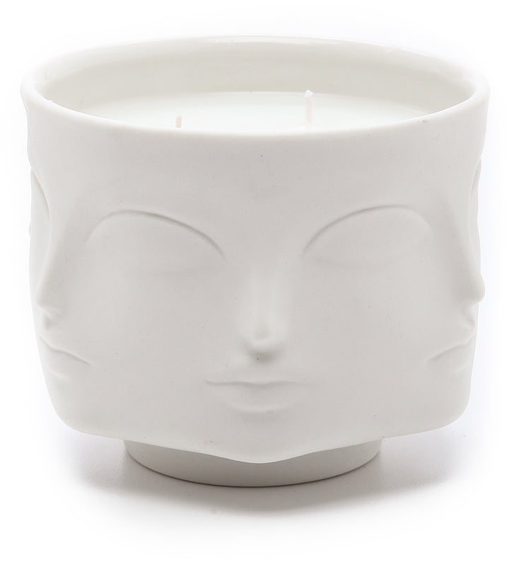 Ceramic Face Candle