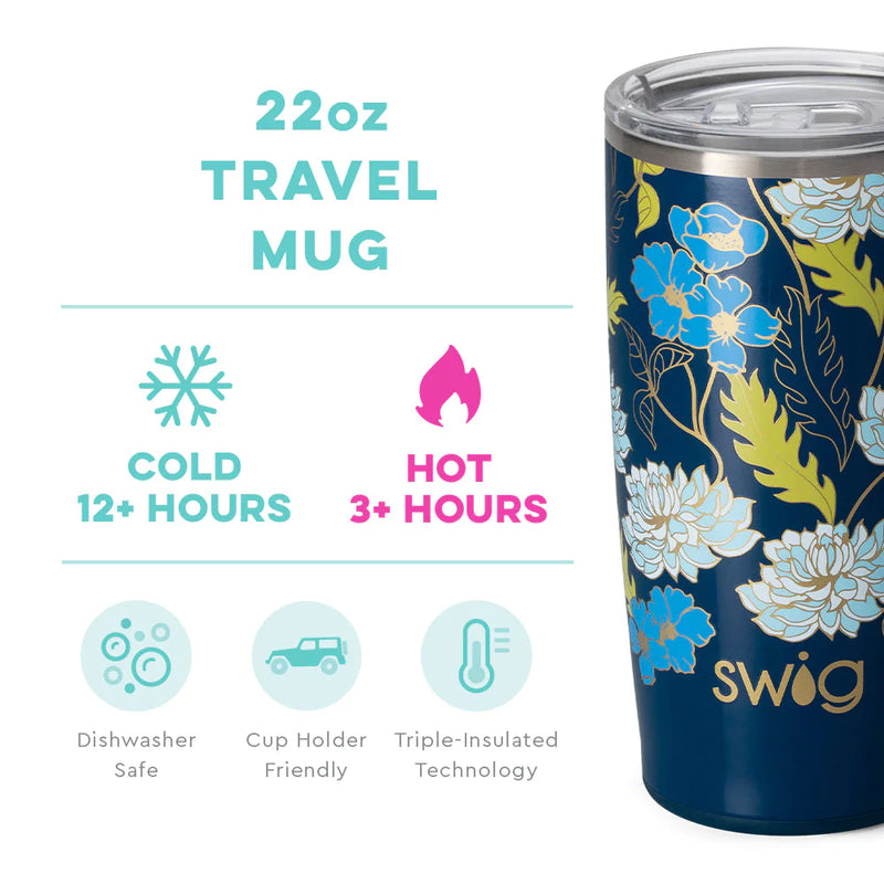 Water Lily Travel Mug (22oz)